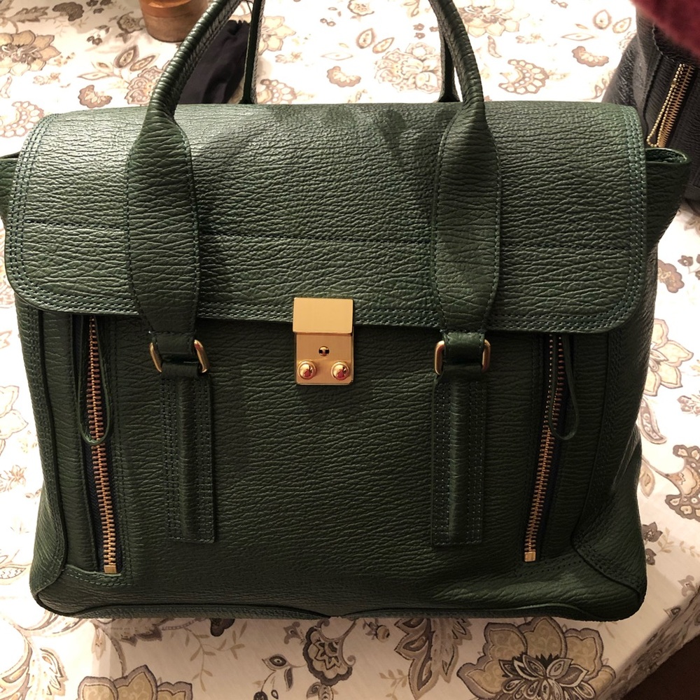 3.1 Phillip Lim Pashli Large- Jade Green